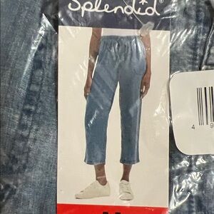 Splendid Women's Light Blue Cropped Jeans